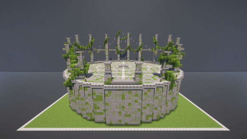 Overgrown Stone Coliseum